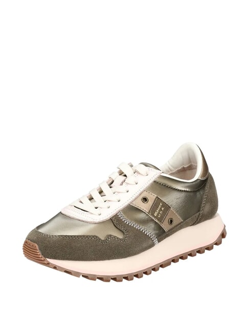MILLEN Zapatillas de piel mixta gris pardo - Zapatos Mujer