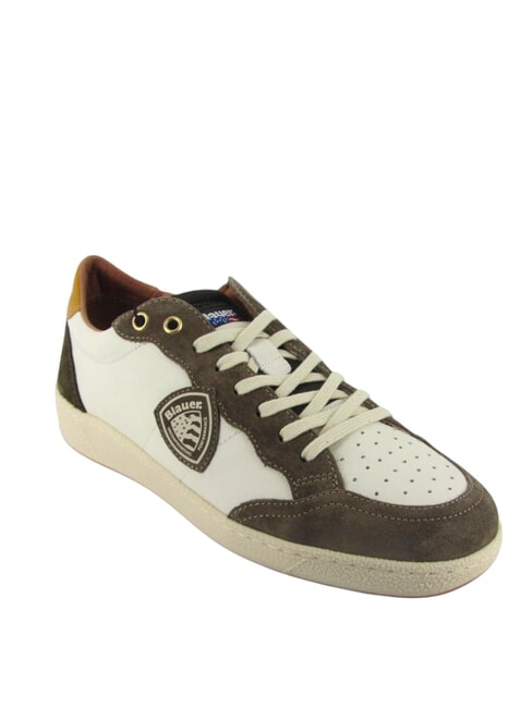 MURRAY  blanco/gris topo - Zapatos Hombre