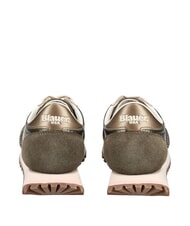 BLAUER MILLEN Zapatillas de piel mixta gris pardo - Zapatos Mujer - 3