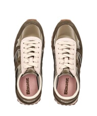 BLAUER MILLEN Zapatillas de piel mixta gris pardo - Zapatos Mujer - 4