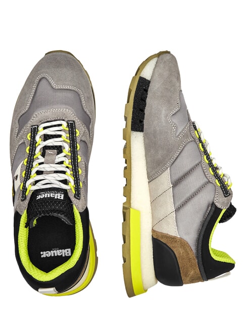 HERON Zapatillas gris/negro - Zapatos Hombre