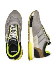 BLAUER HERON Zapatillas gris/negro - Zapatos Hombre - 3