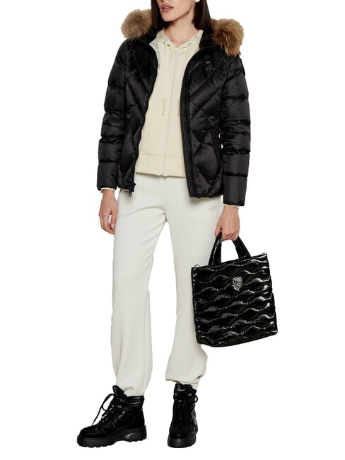 BLANCA botas de nieve NEGRO - Zapatos Mujer