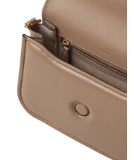 PINKO LOVE BOX Mini bolso de napa con solapa galleta de jengibre-oro antiguo - Bolsos Mujer - 6