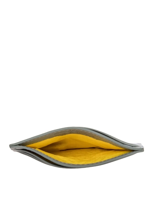 BUSINESS  Tarjetero plano de piel Gris - Carteras Hombre