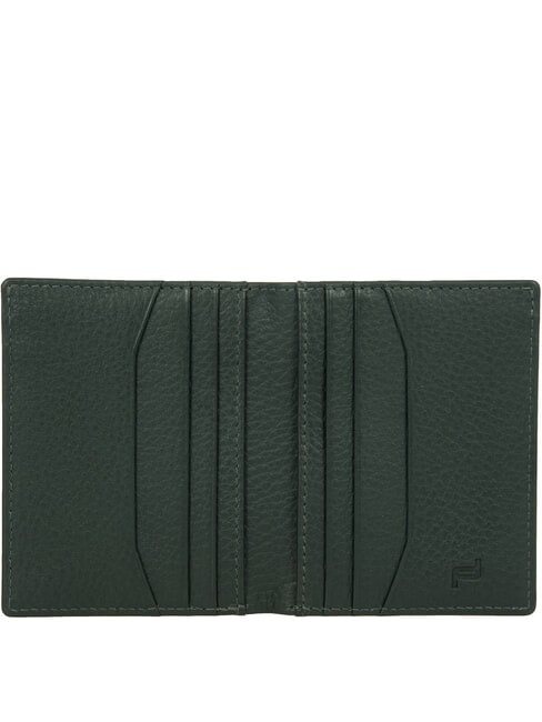 BUSINESS  Cartera de piel vertical verde - Carteras Hombre