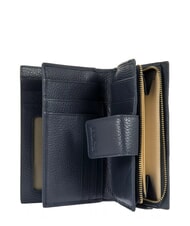 BRIC’S MARMOLADA Cartera de cuero martillado azul - Carteras Mujer - 4