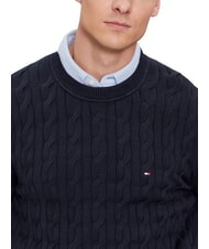TOMMY HILFIGER TH  Su&eacute;ter de cuello redondo cielo del desierto - Su&eacute;teres de los hombres - 3
