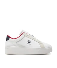 TOMMY HILFIGER TH PLATFORM COURT Zapatillas de piel - Zapatos Mujer
