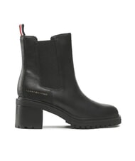 TOMMY HILFIGER TH Botines de piel negro - Zapatos Mujer - 2