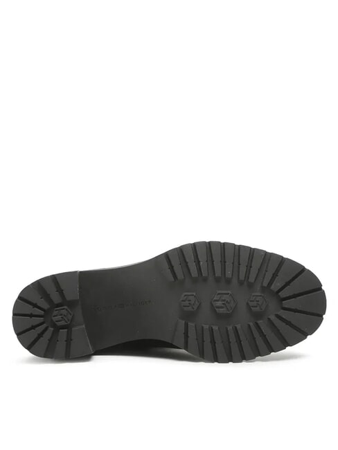 TH Botines de piel negro - Zapatos Mujer
