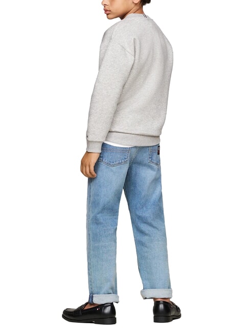 TH KIDS Sudadera de cuello redondo con estampado brezo gris claro - Sudadera Beb&eacute;