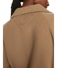 TOMMY HILFIGER TH Bata de mezcla de lana marrón sepia claro - Abrigos de mujer - 4