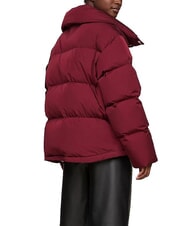 TOMMY HILFIGER TH Chaqueta de plumas de cuello alto y corte extragrande - Chaquetas de plumas de mujer