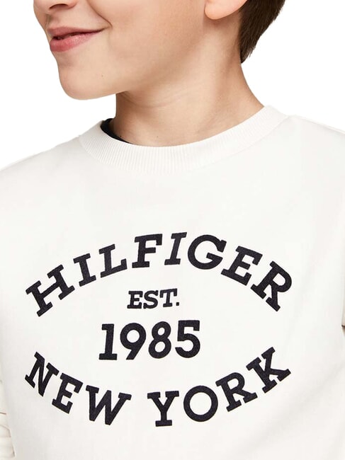 TH KIDS Sudadera de cuello redondo con estampado blanco antiguo - Sudadera Bebé