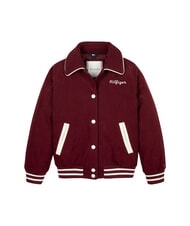 TOMMY HILFIGER TH KIDS Chaqueta bomber acanalada rojo intenso - Chaquetas de bebé - 4