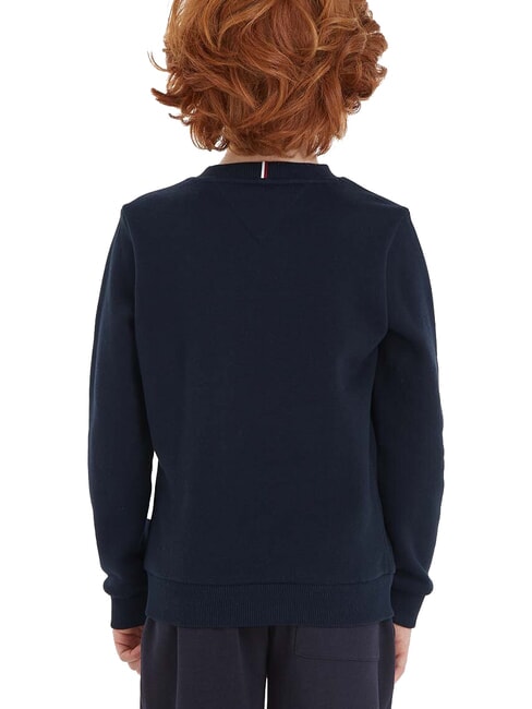 TH KIDS Sudadera de cuello redondo con escudo del logotipo cielo del desierto - Sudadera Beb&eacute;