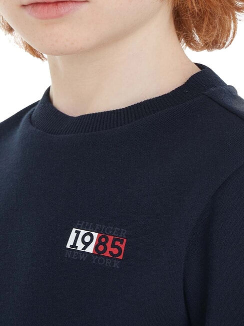 TH KIDS Sudadera de cuello redondo con escudo del logotipo cielo del desierto - Sudadera Beb&eacute;