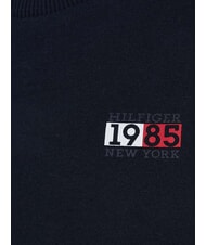 TOMMY HILFIGER TH KIDS Sudadera de cuello redondo con escudo del logotipo cielo del desierto - Sudadera Beb&eacute; - 4