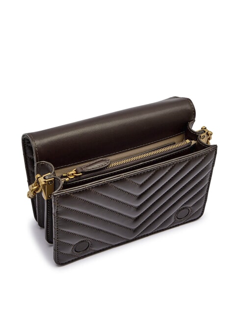 LOVE CLICK MINI Bolso de napa acolchada oro moro antiguo - Bolsos Mujer