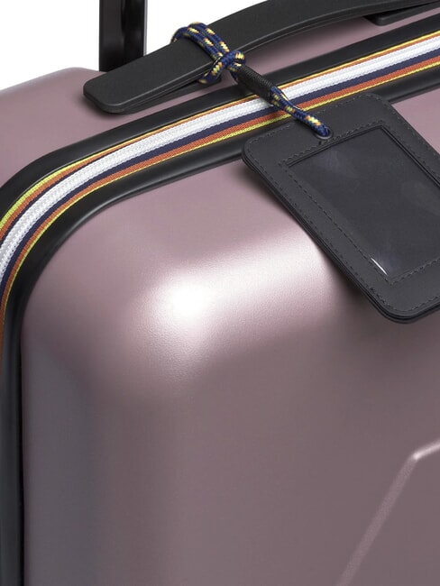 EUDOXIE LOGO Carro de equipaje de mano rosas rosadas - Equipaje de mano