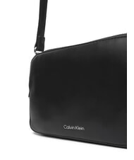 CALVIN KLEIN SIGNATURE LOGO STRAP Estuche para cámara con doble función negro / plata vieja - Bolsos Mujer - 4