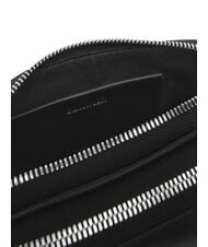 CALVIN KLEIN SIGNATURE LOGO STRAP Estuche para cámara con doble función negro / plata vieja - Bolsos Mujer - 6