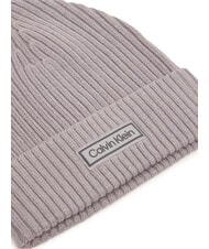 CALVIN KLEIN PATCH CHUNKY RIB  Tapa aplique de plata - Sombreros - 3