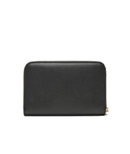 CALVIN KLEIN EMBOSSED LOGO Cartera mediana con cremallera coco negro/tostado - Carteras Mujer - 3