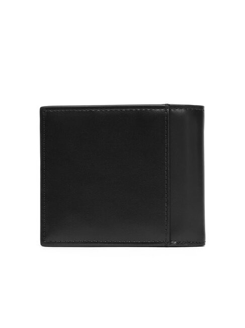 BOLD LOGO Cartera de cuero En negro - Carteras Hombre