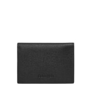 CALVIN KLEIN LOGO HARDWARE SAFFIANO Cartera de piel con solapa y monedero En negro - Carteras Hombre - 3