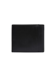 CALVIN KLEIN CK PLAQUE Cartera de cuero En negro - Carteras Hombre - 3