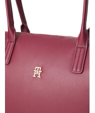 TOMMY HILFIGER POPETTE SOFT Bolso de compras de hombro colorete profundo - Bolsos Mujer - 3