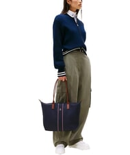 TOMMY HILFIGER POPETTE Bolso de compras de hombro corporación azul espacial - Bolsos Mujer - 5
