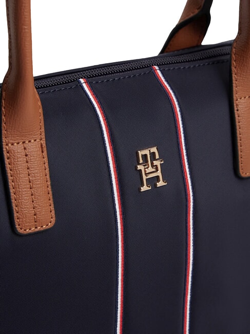 POPETTE Mini bolso tote con bandolera corporación azul espacial - Bolsos Mujer