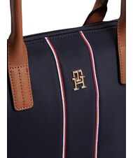 TOMMY HILFIGER POPETTE Mini bolso tote con bandolera corporación azul espacial - Bolsos Mujer - 3