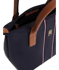 TOMMY HILFIGER POPETTE Mini bolso tote con bandolera corporación azul espacial - Bolsos Mujer - 5