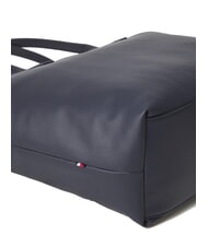 TOMMY HILFIGER POPETTE SOFT Bolso de compras de hombro azul espacial / negro - Bolsos Mujer - 4