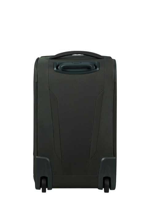 RESPARK  Bolsa pequeña con ruedas verde bosque/naranja - Equipaje de mano