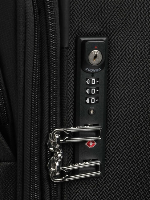 Carro B-LITE ICON exp, tamaño medio-grande ECO NEGRO - Trolley Semirrígidos