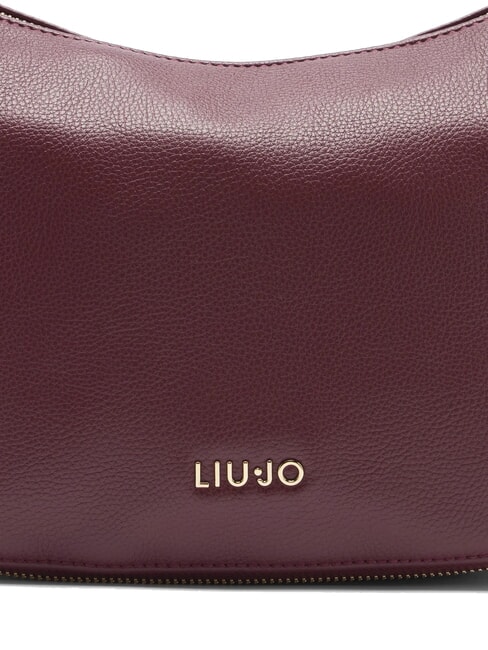 KALISKA Bolso hobo con bandolera vino tinto - Bolsos Mujer