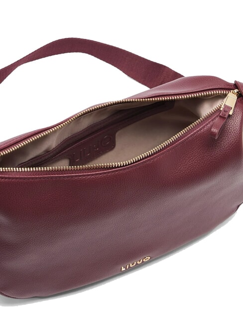 KALISKA Bolso hobo con bandolera vino tinto - Bolsos Mujer