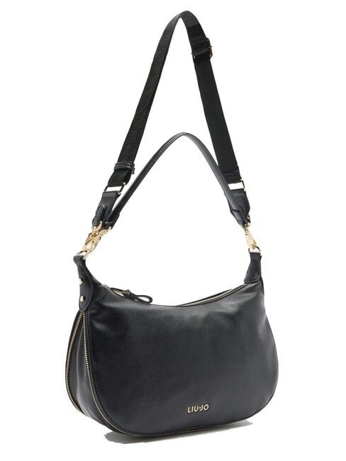 KALISKA Bolso hobo con bandolera NEGRO - Bolsos Mujer