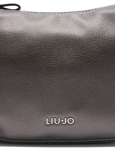 KALISKA Bolso hobo con bandolera antracita se reunió. - Bolsos Mujer