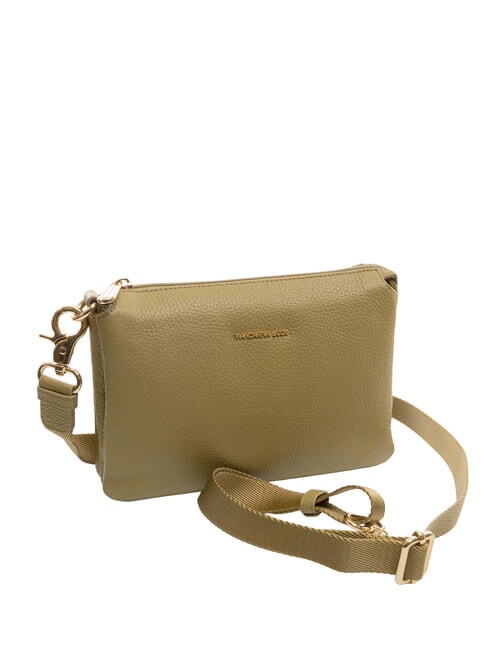 MELLOW Bolso bandolera en piel áloe - Bolsos Mujer