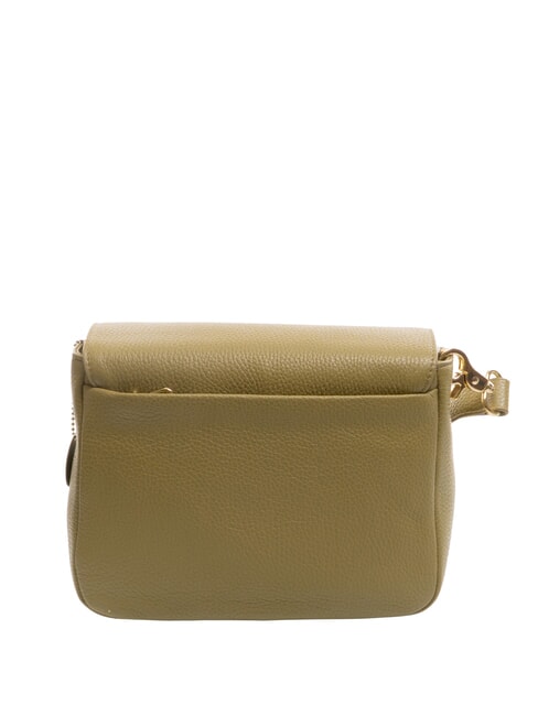 MELLOW Bolso de hombro de piel con solapa áloe - Bolsos Mujer