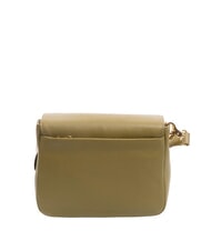 MANDARINA DUCK MELLOW Bolso de hombro de piel con solapa áloe - Bolsos Mujer - 4