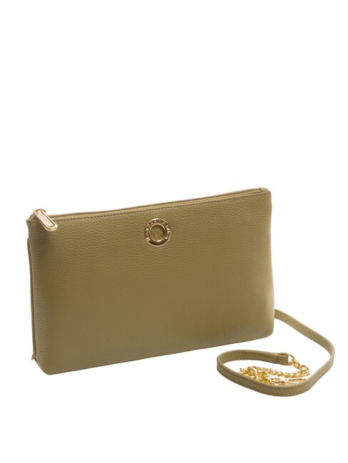 MELLOW Bolso bandolera cadena en piel áloe - Bolsos Mujer