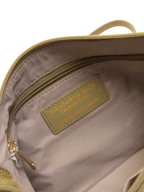 MELLOW Bolso bandolera cadena en piel áloe - Bolsos Mujer