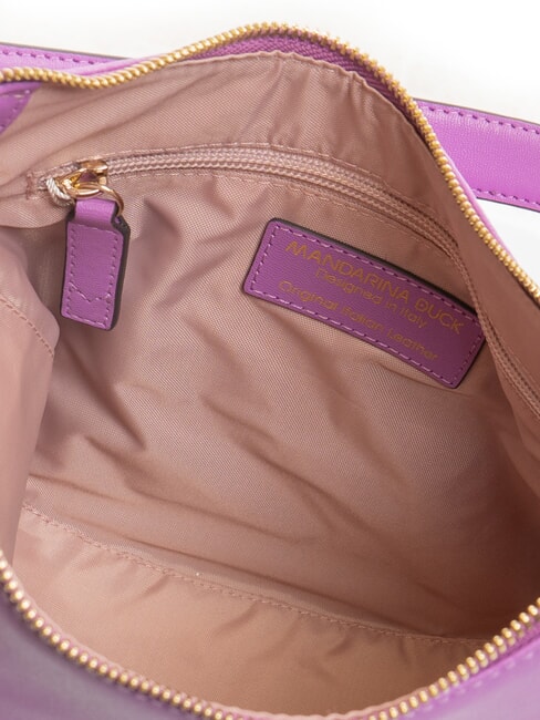 LUNA Bolso bolso de cuero mora - Bolsos Mujer